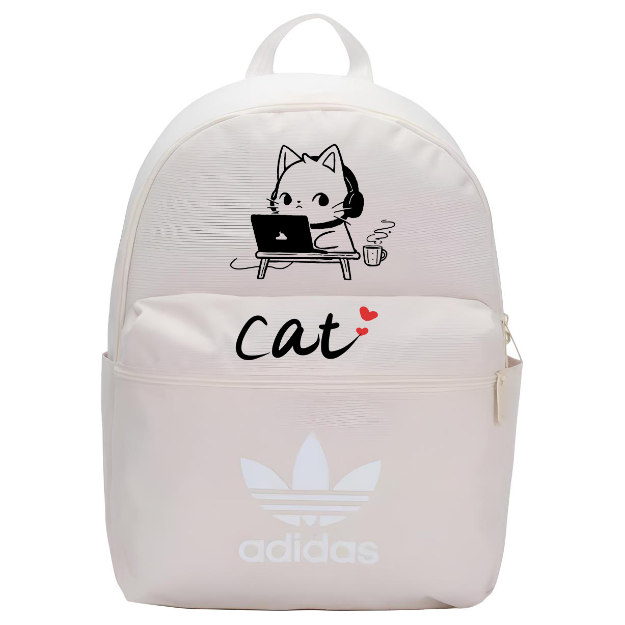 

Adidas Originals Тканевый рюкзак унисекс белый, Working cats