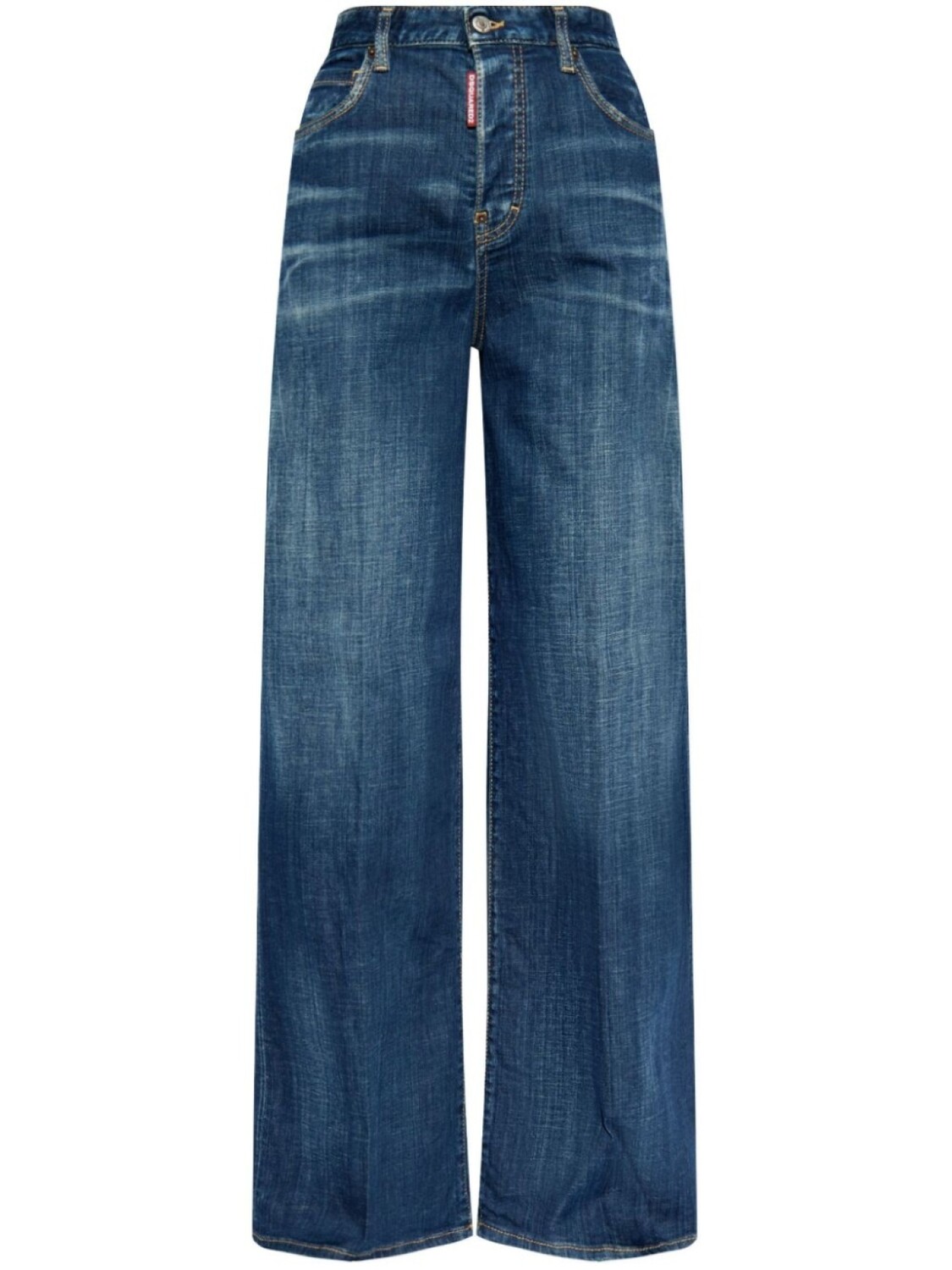 

Джинсы DSQUARED2 с широкими штанинами, синий
