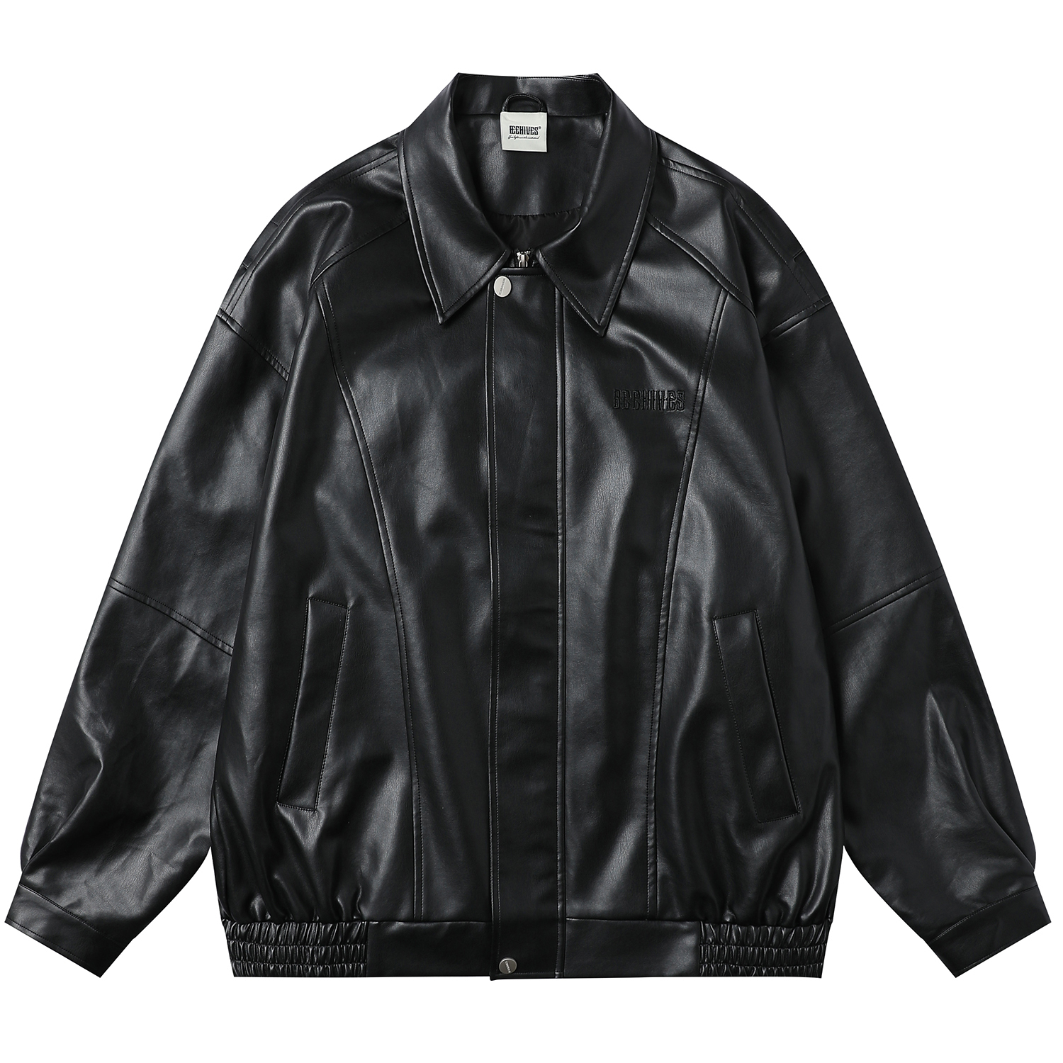 

Кожаная куртка унисекс BEEHIVES, зеленая (без вышивки), Зеленый, Кожаная куртка унисекс BEEHIVES, зеленая (без вышивки)