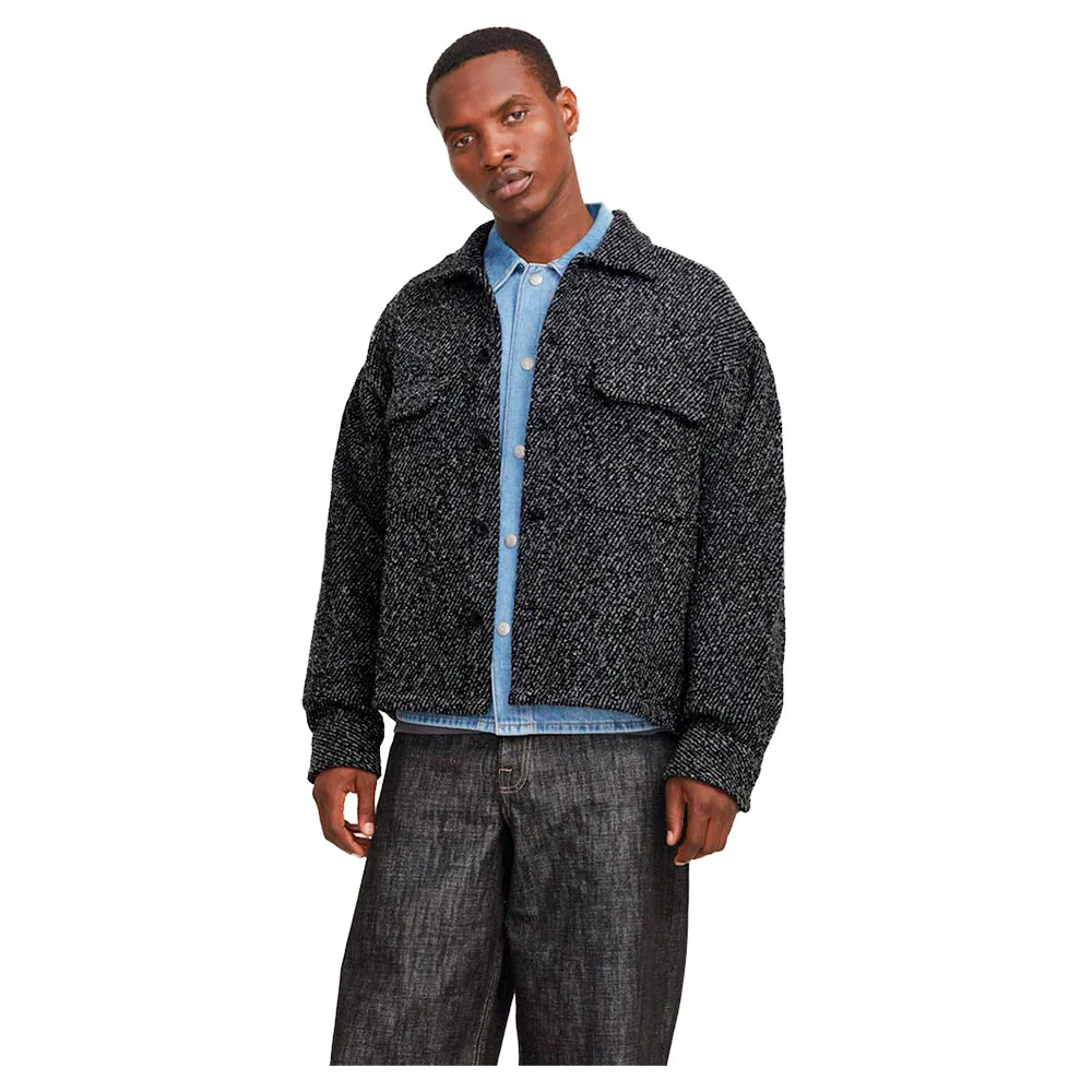 

Верхняя рубашка Jack & Jones Winter Twill, черный