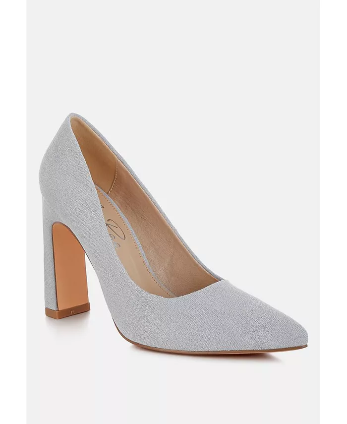 Женские туфли-лодочки Uboa Slim Block Heel London Rag, синий — фото 2