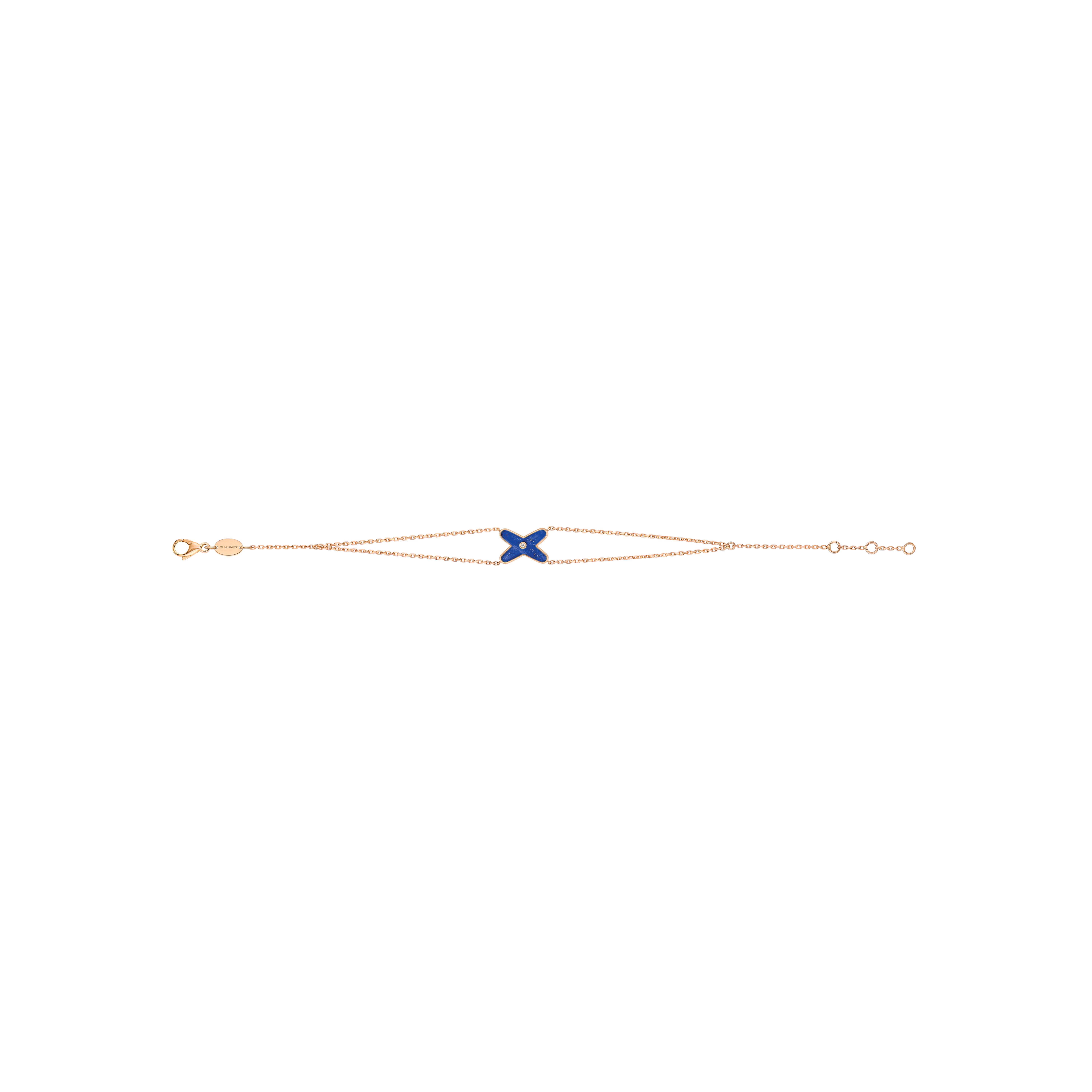 

БРАСЛЕТ CHAUMET - JEUX DE LIENS ИЗ РОЗОВОГО ЗОЛОТА С БРИЛЛИАНТАМИ И ЛАЗУРИТОМ