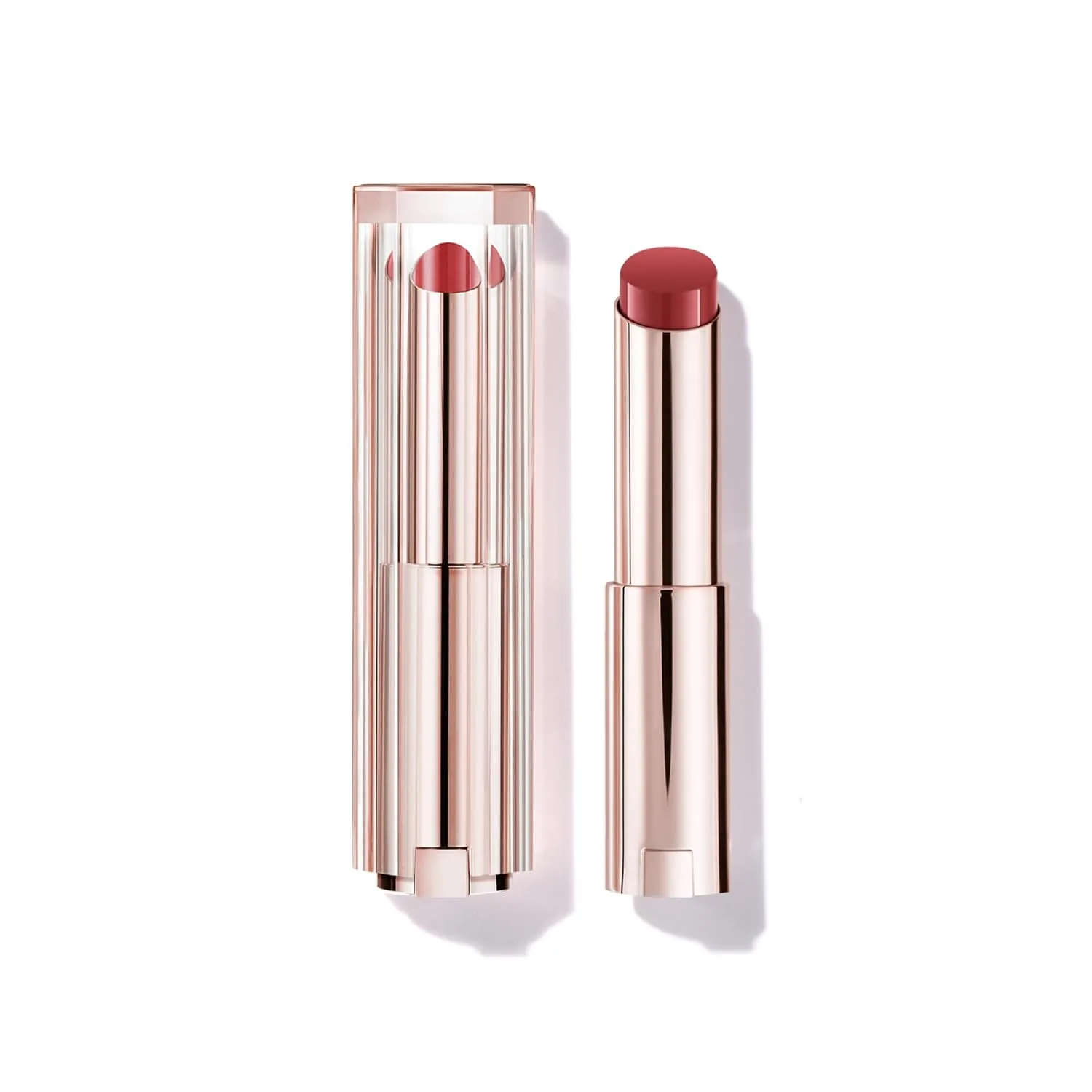 Увлажняющий бальзам для губ Lancôme Lip Idôle Squalane-12 Butterglow - мгновенный блеск, 24-часовое увлажнение и регулируемая интенсивность цвета для гладких и увлажненных губ., 50 SHEIK'S ROSY NUDE (Neutral Rosy Nude)