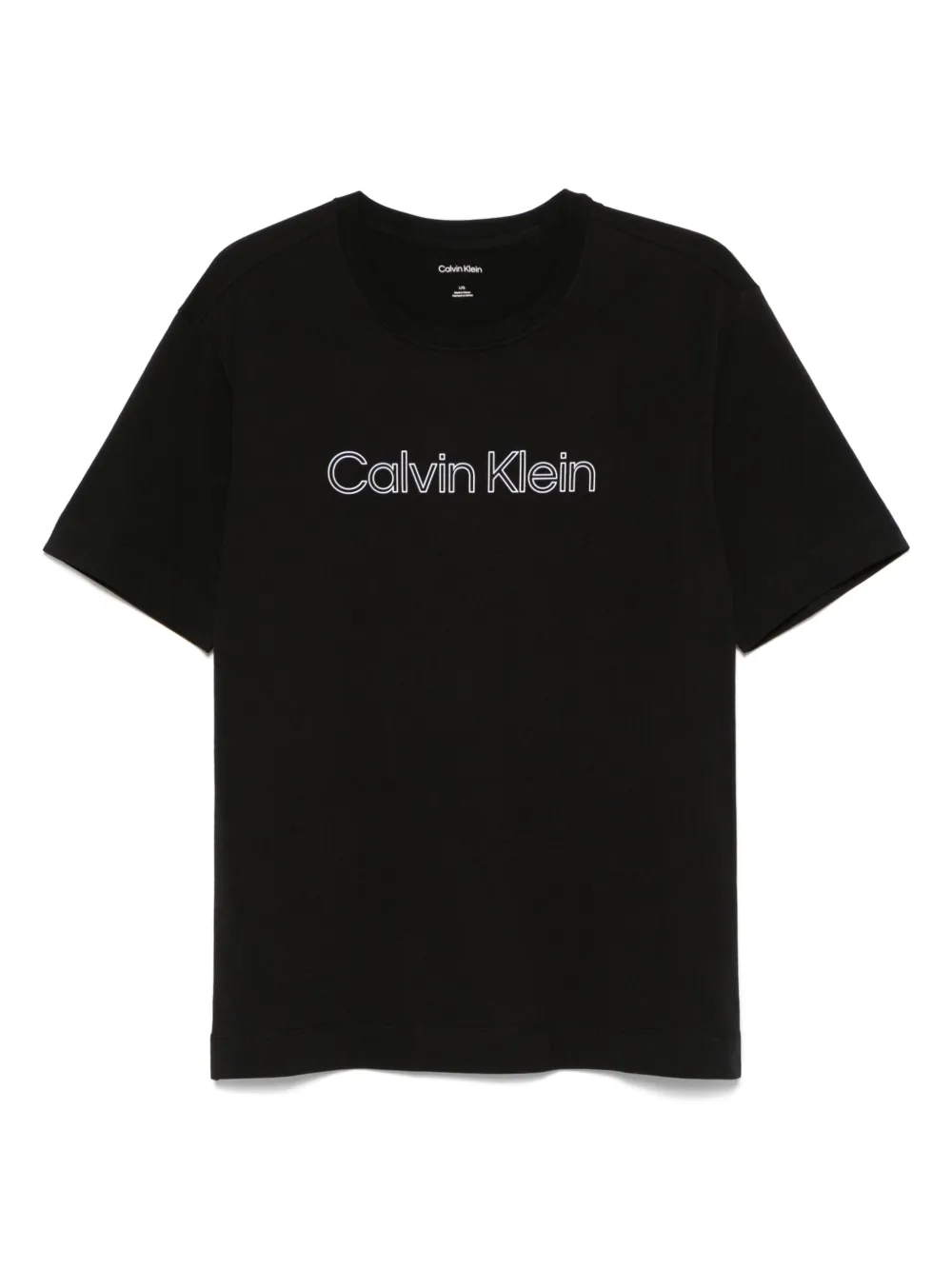 

Футболка с логотипом Calvin Klein, черный