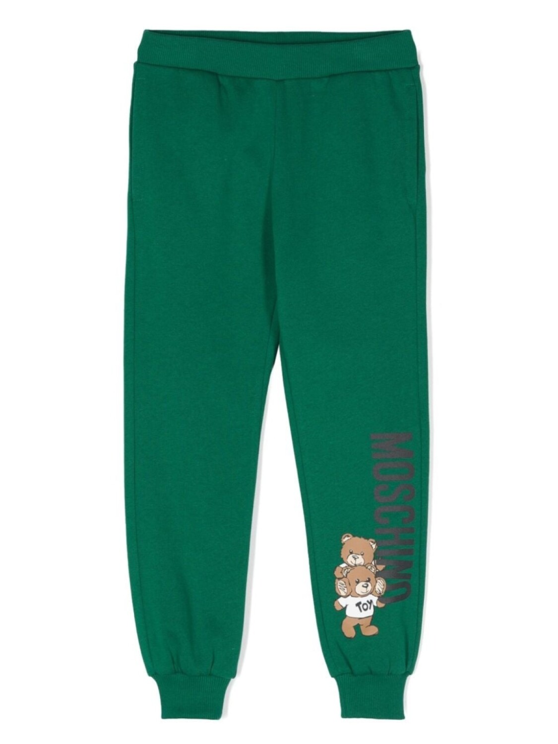 

Moschino Kids спортивные брюки с принтом Teddy Bear, зеленый