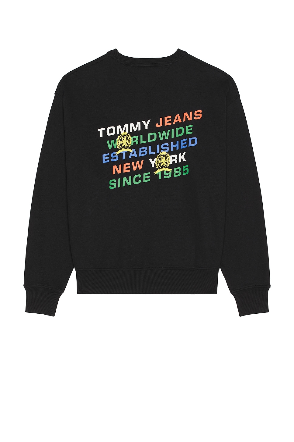 

Колледжный свитшот с эмблемой Tommy Jeans, black