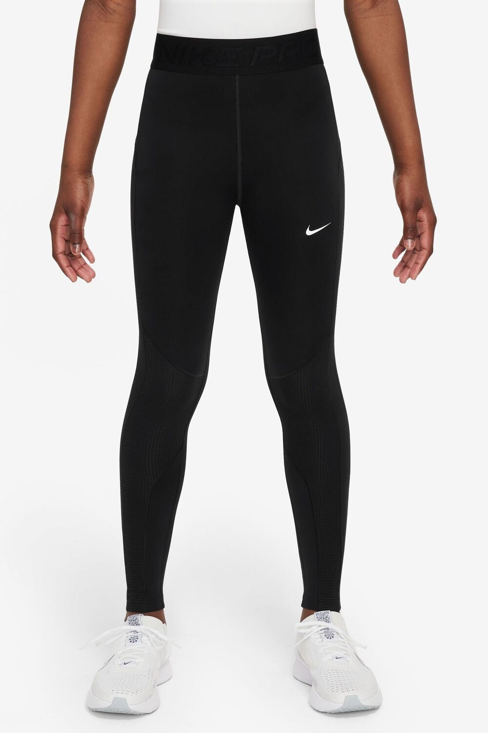 

Леггинсы для девочек pro dri fit therma fit Nike, черный