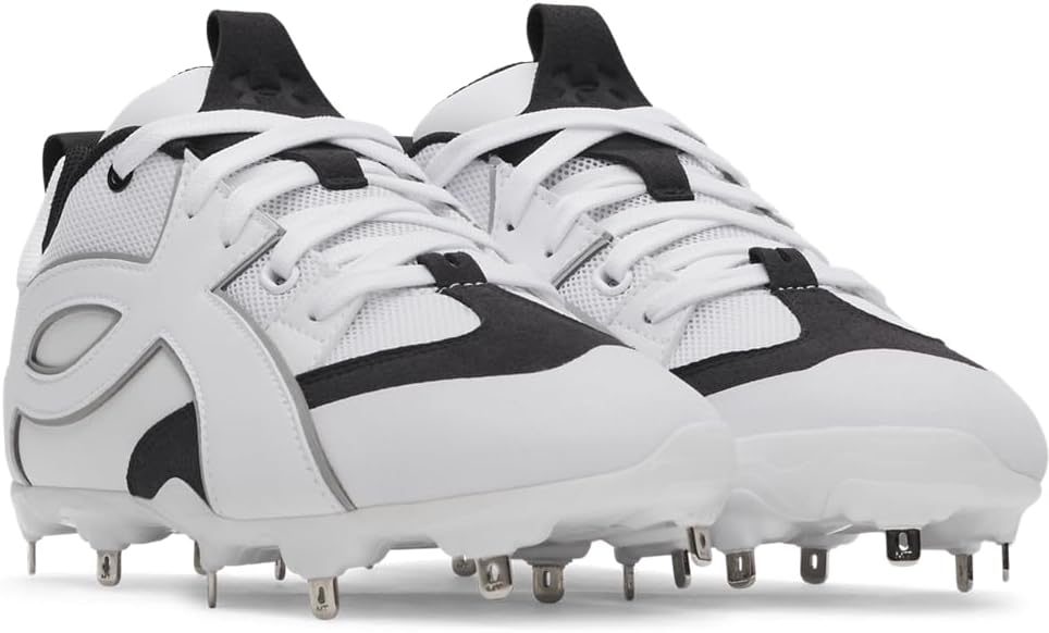 Under Armour мужские бейсбольные бутсы Yard Icon Mt, (100) White/White/Black — фото 2
