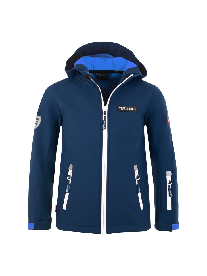 

Куртка Trollkids Oslofjord, цвет dark navy