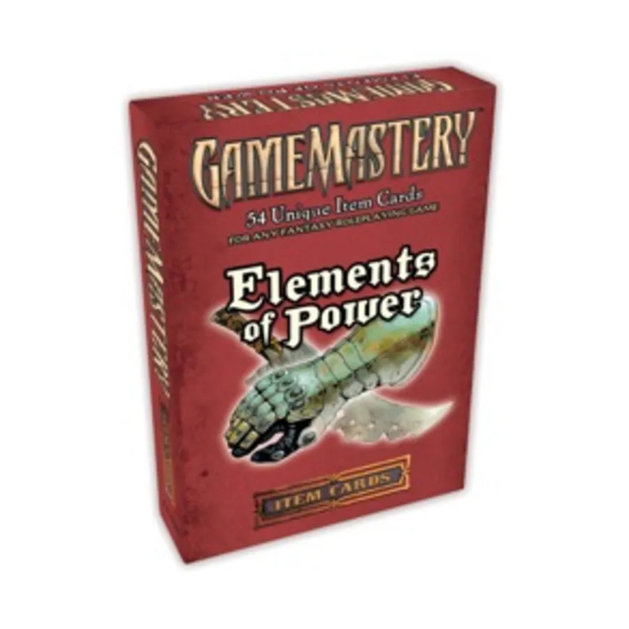 

Бокс-сет Elements of Power Item Cards, Pathfinder Roleplaying Game (1st Edition) - Pathfinder Cards - Item Cards