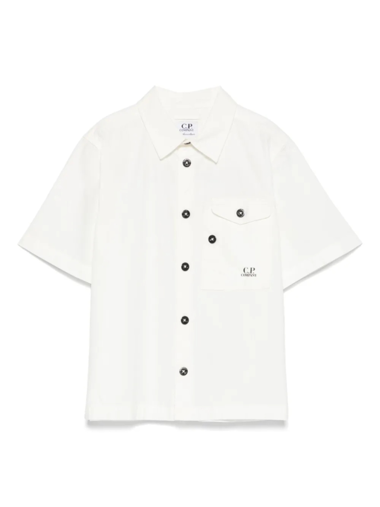 

Футболка с логотипом CP Company Kids C.P. Company Kids, белый