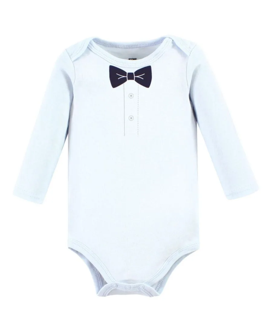 Коллекция из пяти хлопковых боди с длинными рукавами Hudson Baby, Hola Ladies 5-Pack — фото 4