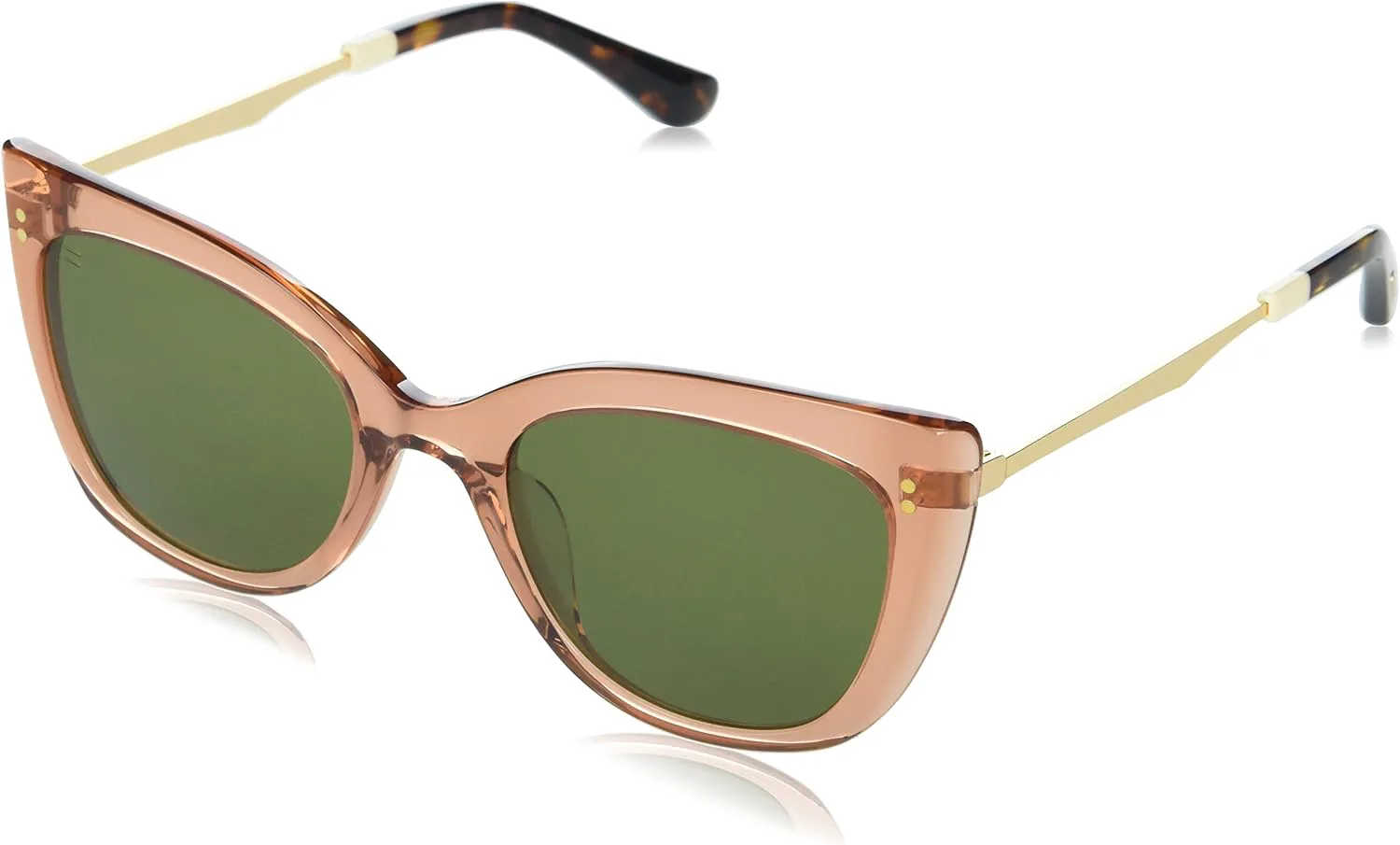 

Женские солнцезащитные очки TOMS Sophia Cat Eye, цвет «ржавый кристалл/блестящее золото/бутылочно-зеленый», артикул 53-21-147, Rust Crystal/Shiny Gold Bottle Green