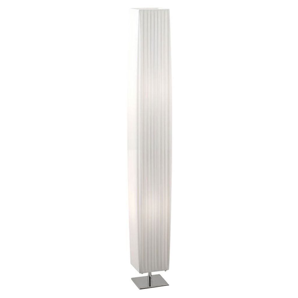

Торшер, хром, белый текстиль, 2 лампочки, В 119 см Globo Lighting