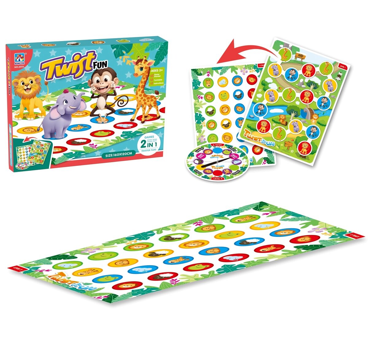 

Игра 2В1 Для Детей Twist Game 2В1 DDC Toys