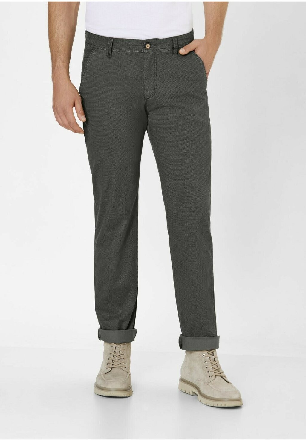 

Брюки чинос ODESSA REGULAR FIT MIT STRETCH Redpoint, цвет grey