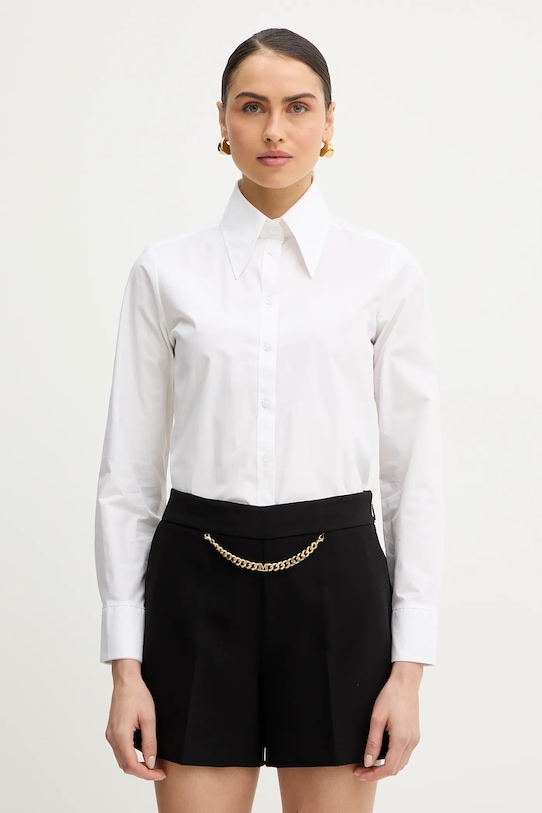 

Хлопковая рубашка dorini Silvian Heach, белый