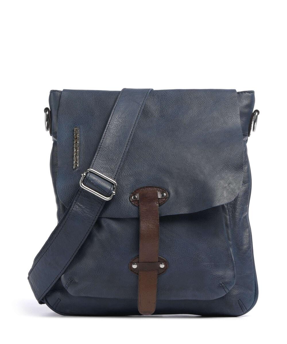 

Сумка kohlmarkt 1 из мелкозернистой яловой кожи. Taschendieb Wien, синий