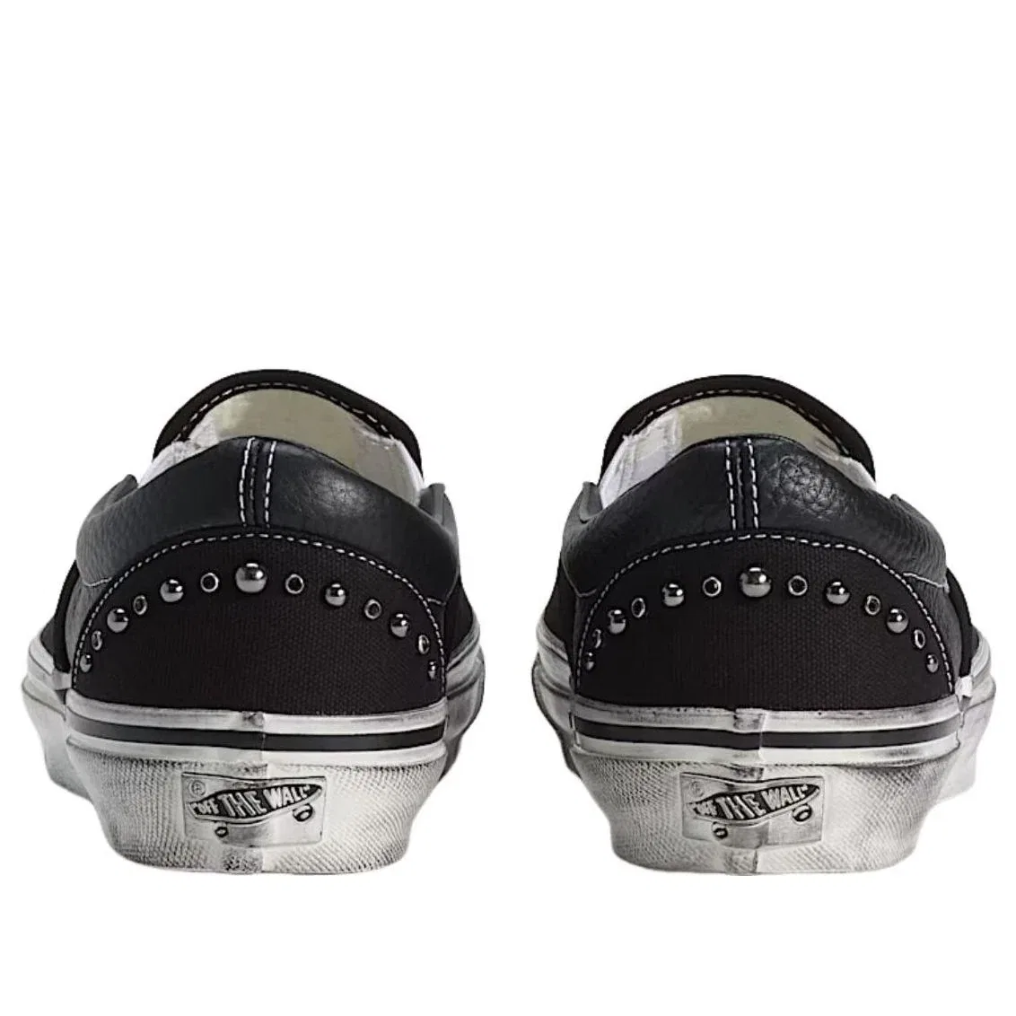Слипоны Vans Premium Classic Slip-On Pearlized 'Blackout' VN000D9PBKA, черный — фото 4