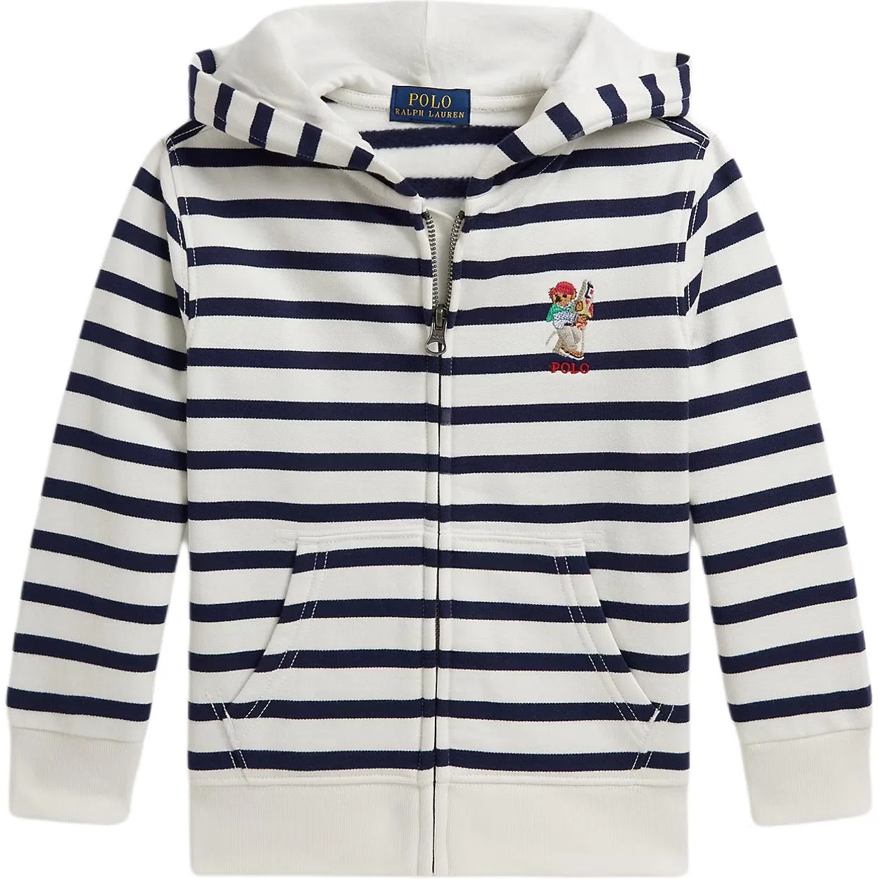 Детский свитшот Polo Ralph Lauren Polo Bear с полосой