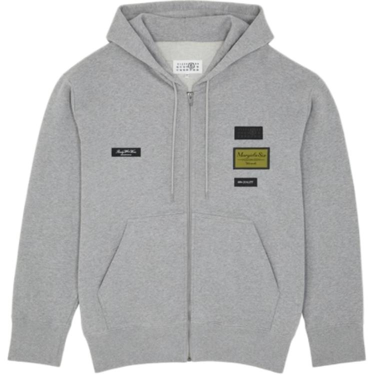 

Мужская толстовка SS26 Mm6 Maison Margiela, светлый серый