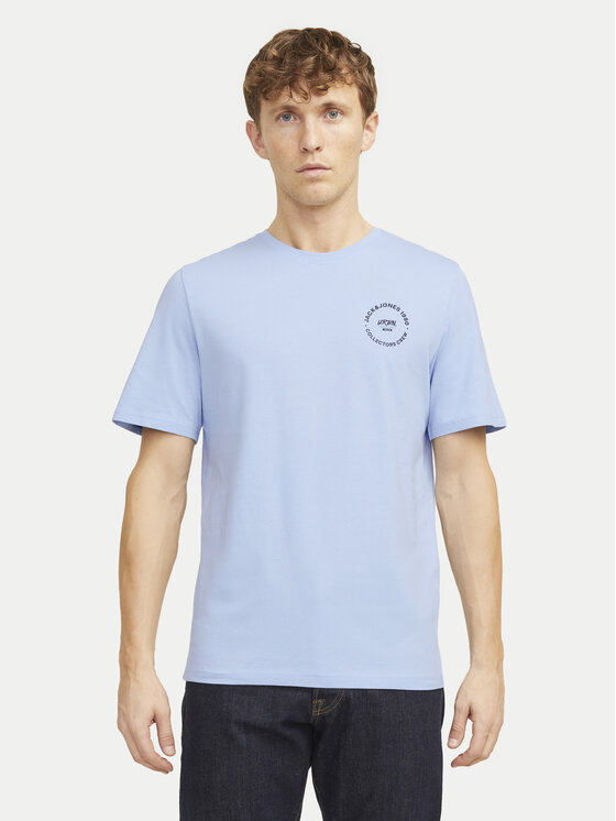 

Футболка стандартного кроя Simon 12269280 Jack&Jones, голубой