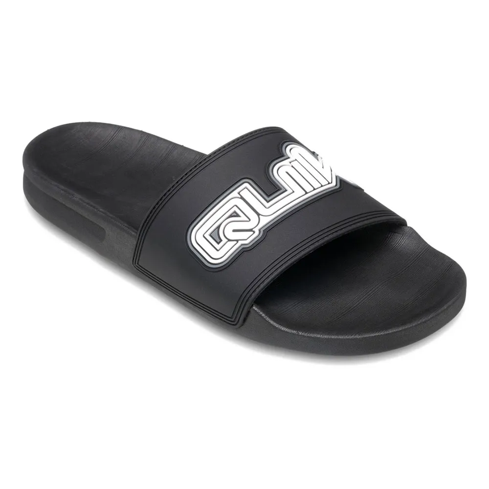 

Шлепанцы Quiksilver Rivi Wordmark Ii, черный