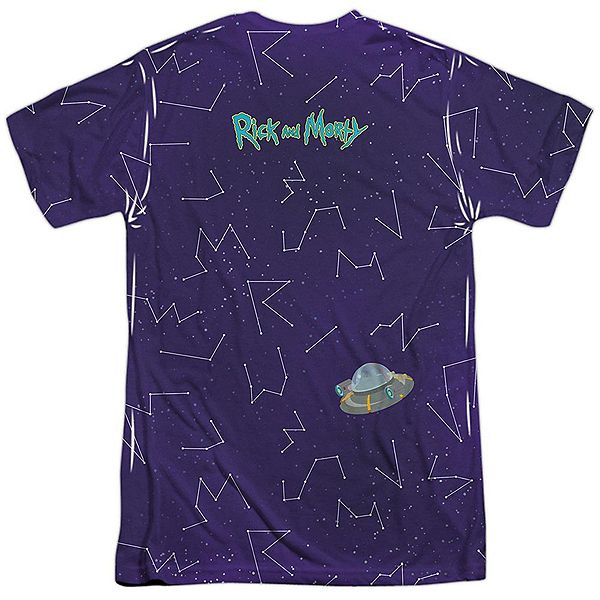 

Футболка Rick and Morty с принтом звезд Licensed Character