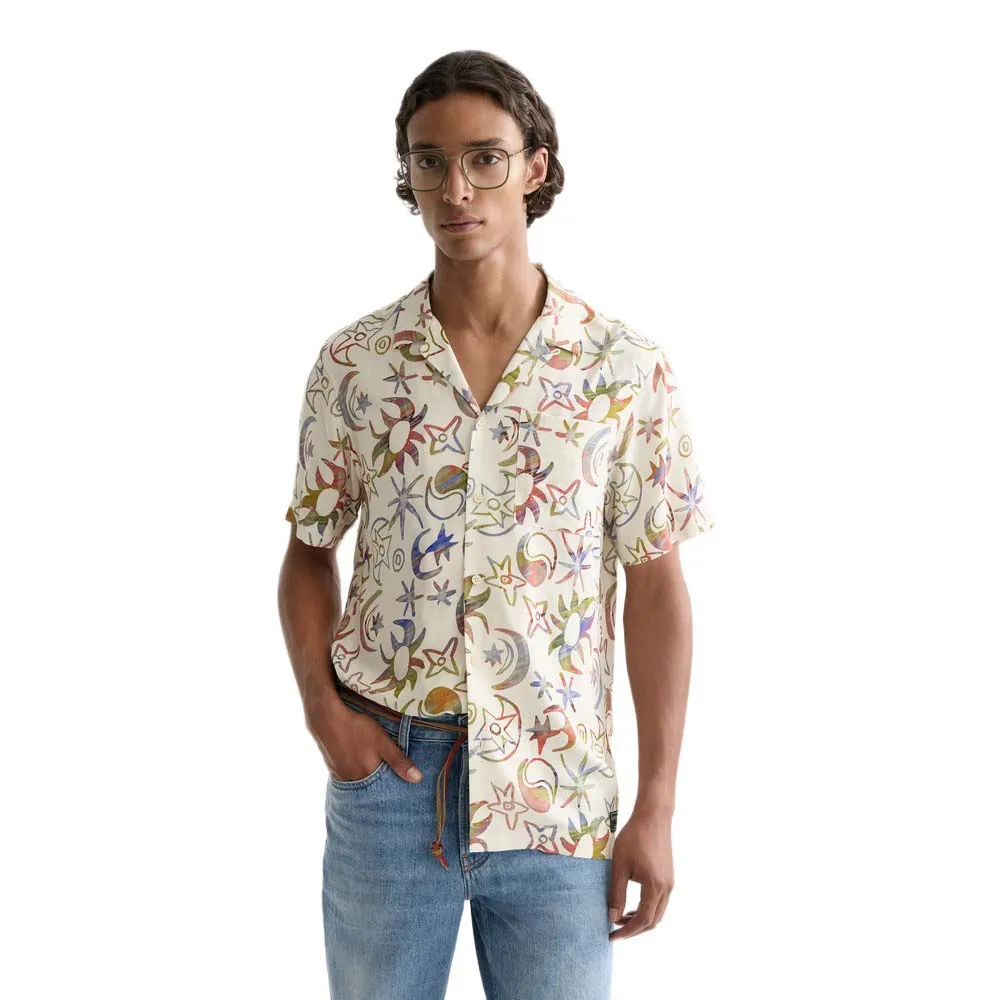 

Рубашка с коротким рукавом Scotch & Soda 182242, бежевый