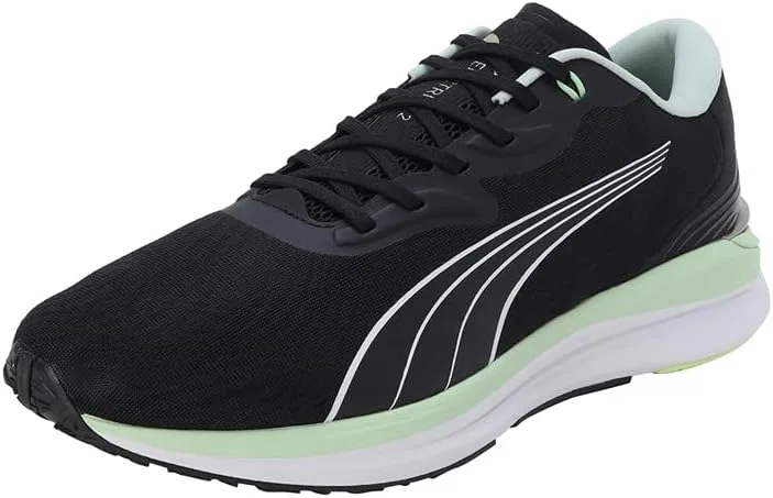 Мужские кроссовки PUMA Electrify Nitro 2 Run 75 для бега по улицам, Puma Black Light Mint Puma Gold