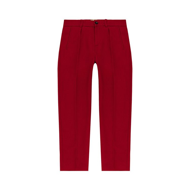 

Брюки Gucci Kids Pleated Trouser Pants, Red