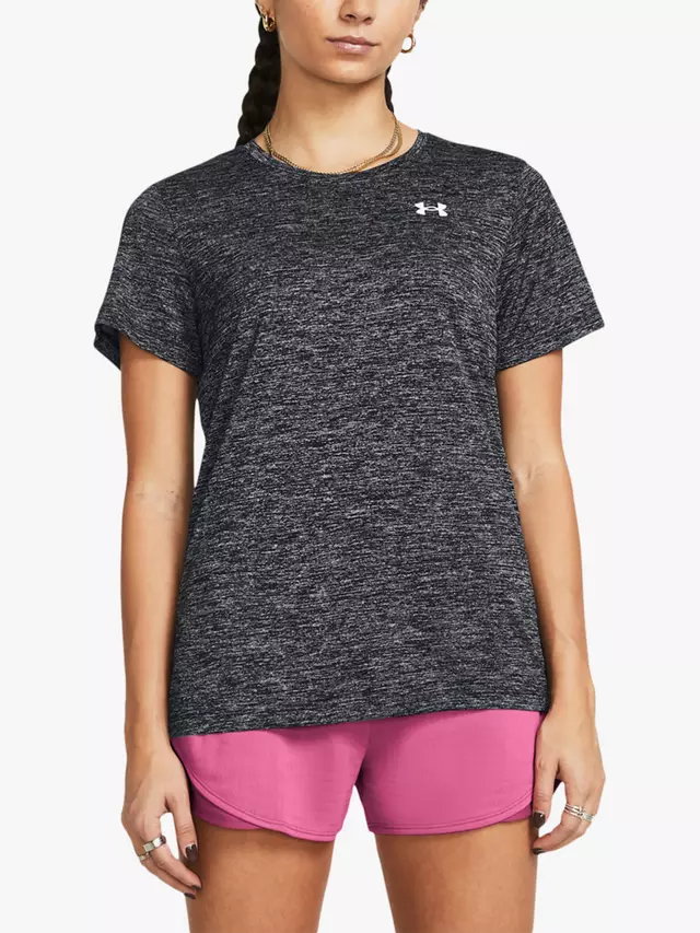 

Топ Under Armour Women's Tech Sports, цвет black/white