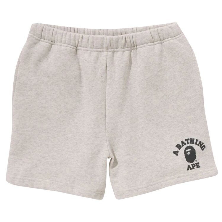 

Шорты BAPE College Sweatshorts, серый