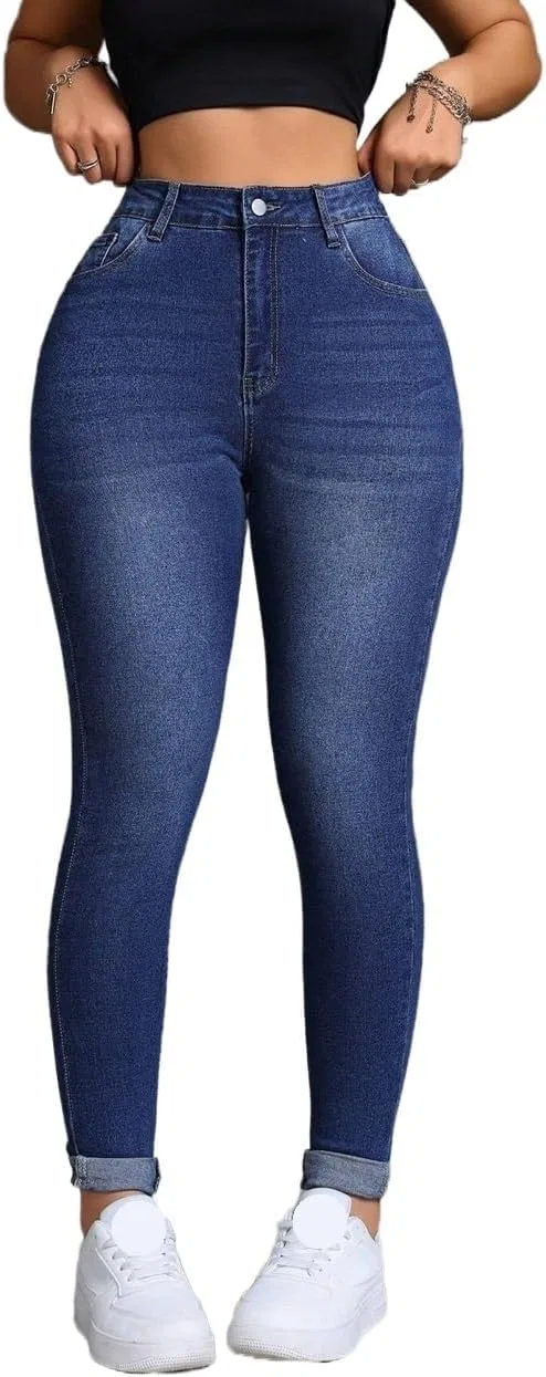 Джинсы с завышенной талией, Wrangler, синие