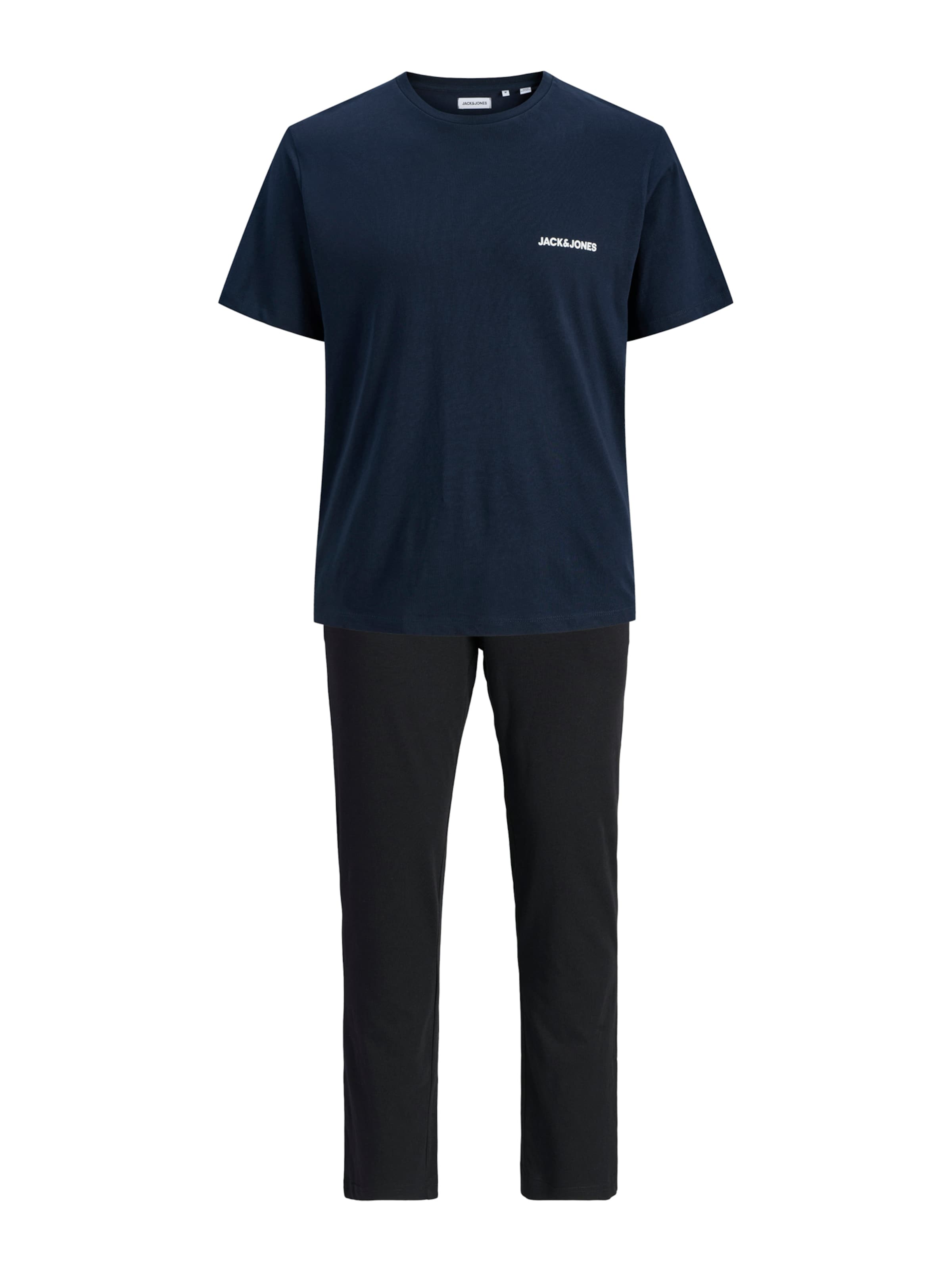 

JACK & JONES Пижама длинная 'JACEVEREST' в цвете Navy