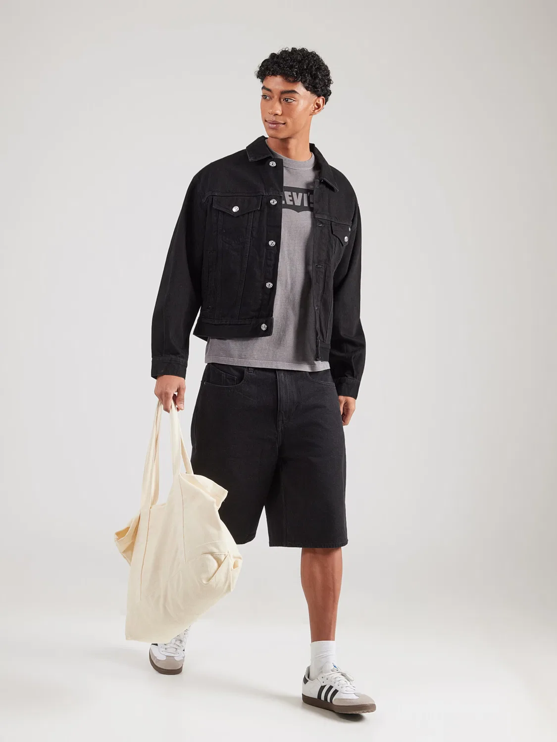 Футболка 'VINTAGE' Levi'S , Mottled Grey — фото 4
