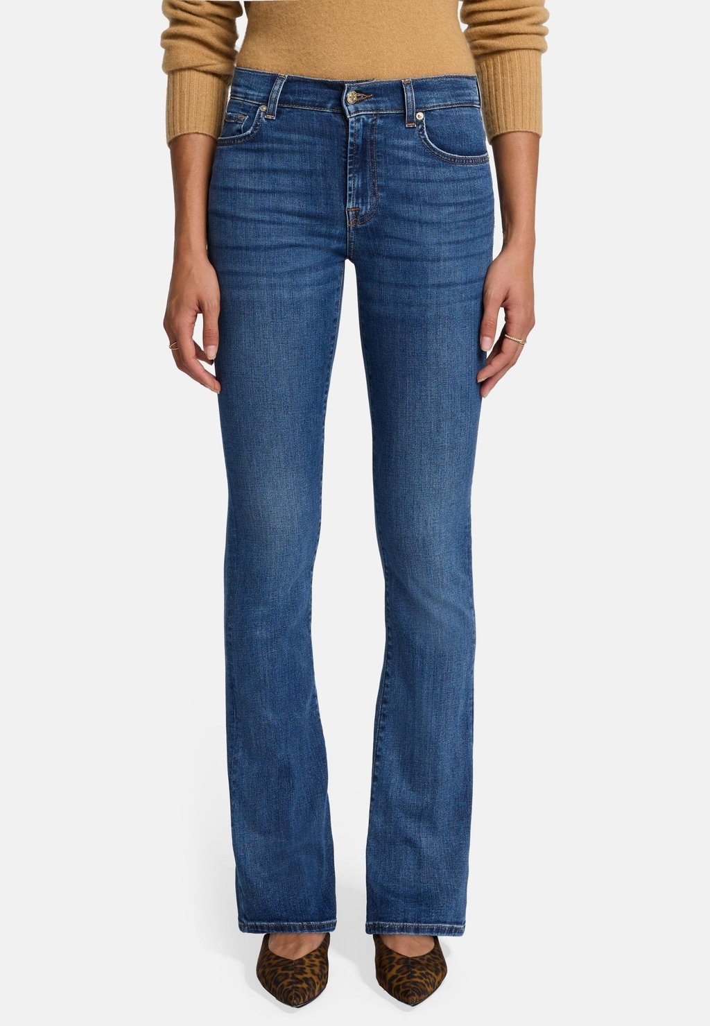 

Джинсы Bootcut 7 for all mankind, светло-голубой