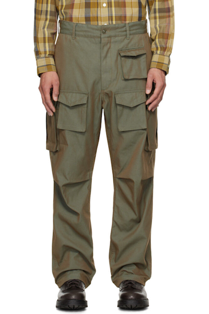 

Брюки-карго цвета хаки FA Engineered Garments