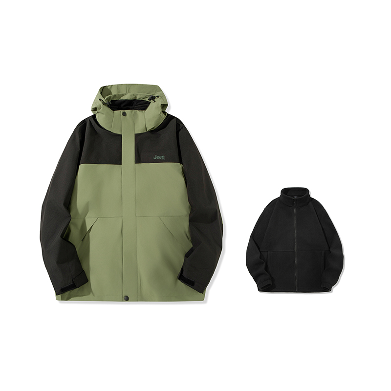 

Jeep Ветровка из коллекции для отдыха Тренч унисекс, Olive Green (Double-Layer)