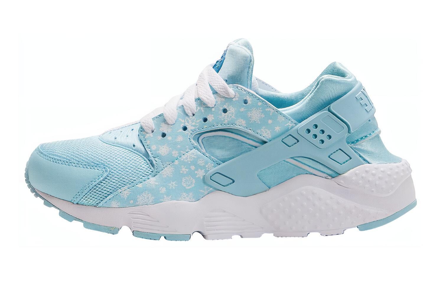 

Кроссовки для бега Huarache Run женские с низким верхом светло-голубые Nike