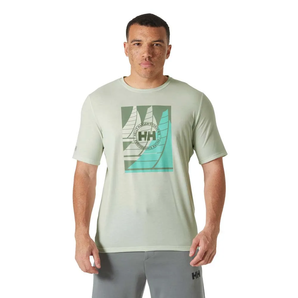 

Футболка с коротким рукавом Helly Hansen Race Sailing, зеленый