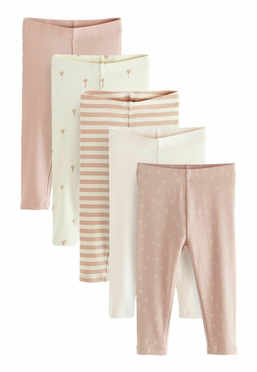 

Леггинсы 5 PACK 3MTHS-7YRS Next, цвет pale pink