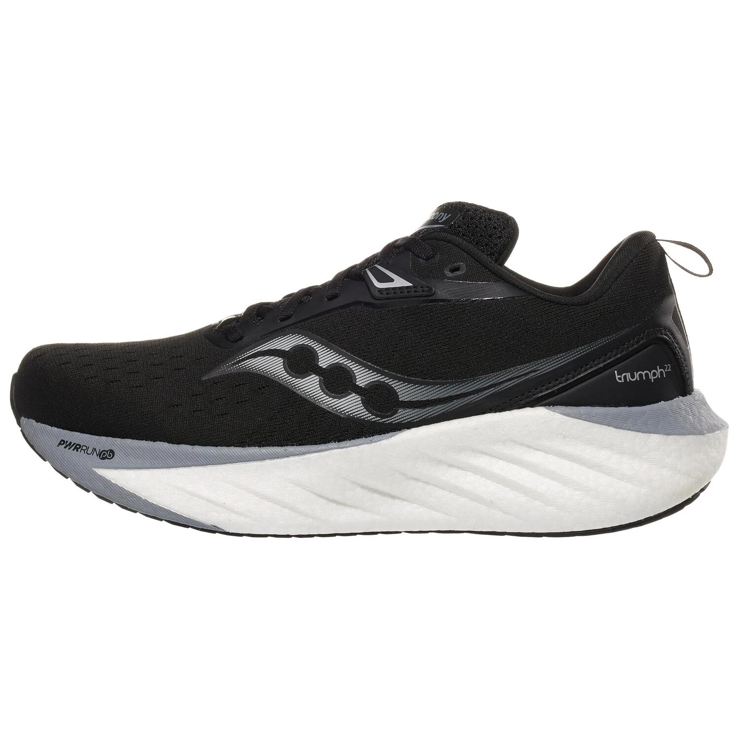 

Кроссовки saucony Women's Triumph 22 Wide 'Black White', черный/серый