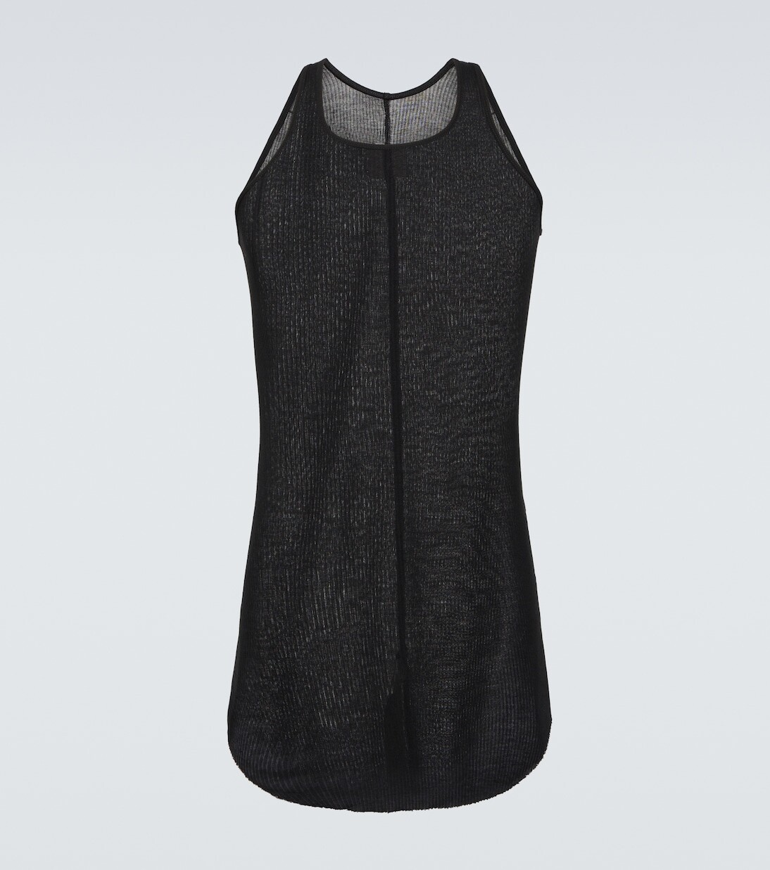 

Майка ребристой вязки Rick Owens, черный
