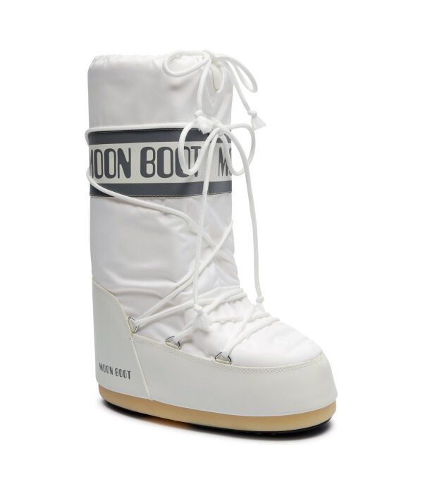 Дутики женские Moon Boot утепленные высокие, белый