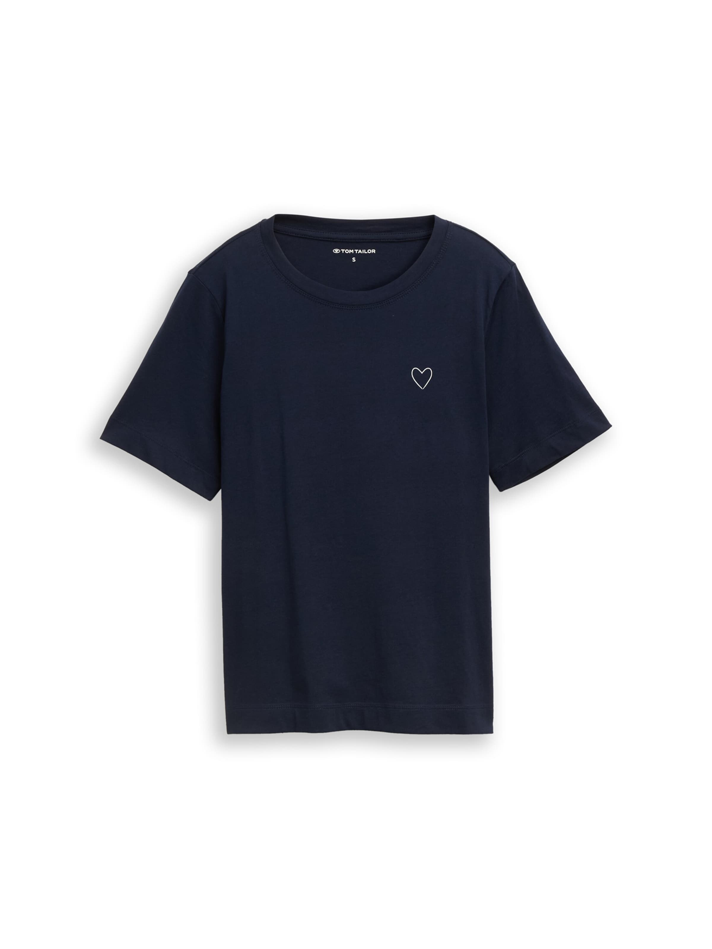 

TOM TAILOR Футболка в темно-синем цвете