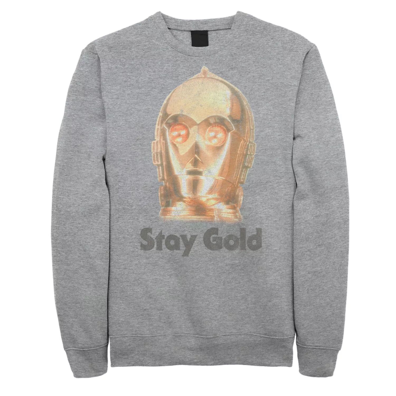 

Мужской топ из золотого флиса с рисунком Star Wars The Rise of Skywalker C-3PO Stay Licensed Character, Желтый, Мужской топ из золотого флиса с рисунком Star Wars The Rise of Skywalker C-3PO Stay Licensed Character