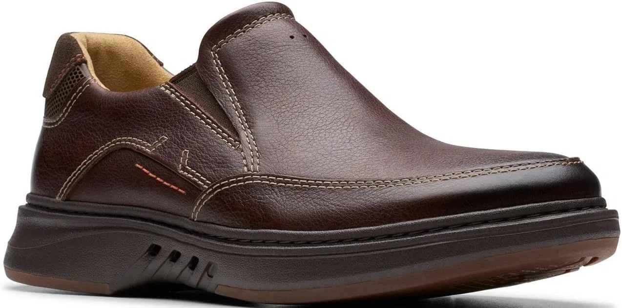 Лоферы Clarks Un Briley Step, Махогани Leather