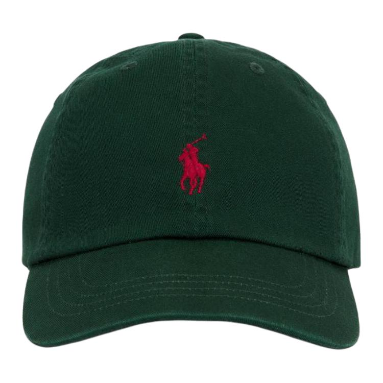 

Бейсболка с вышитым логотипом Polo Ralph Lauren, зеленый