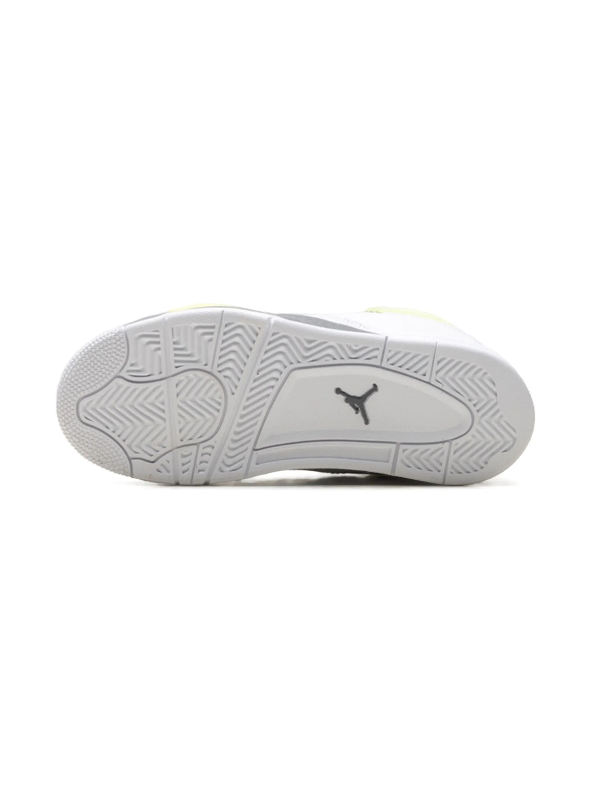 Кожаные кроссовки Air Jordan 4 PS Jordan Kids, белый — фото 4